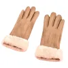 Winter warm gloves with thickened cold-proof touch screen knitted wool, suitable for both women and men Item Picture